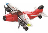 Cărămizi de jucărie pentru a face avion sau viteză (81 bucăți)