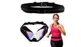 Curea de alergare sport cu buzunar dual pentru smartphone, MP3 player, chei, documente