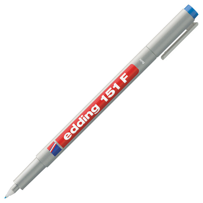 MARKER OHP NE-PERMANENTEN 0,6MM EDDING 151 F MODRI