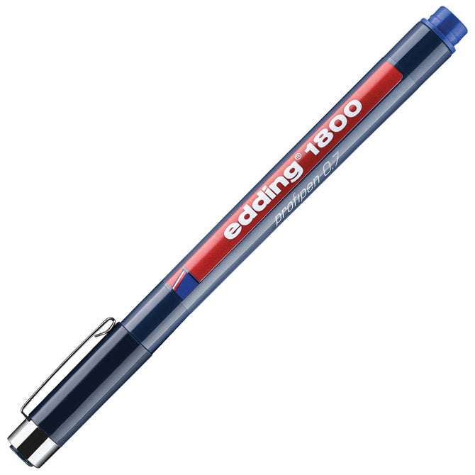 FLOMASTER ZA TEHNIČNO RISANJE PROFIPEN 0,7MM EDDING 1800 MODER