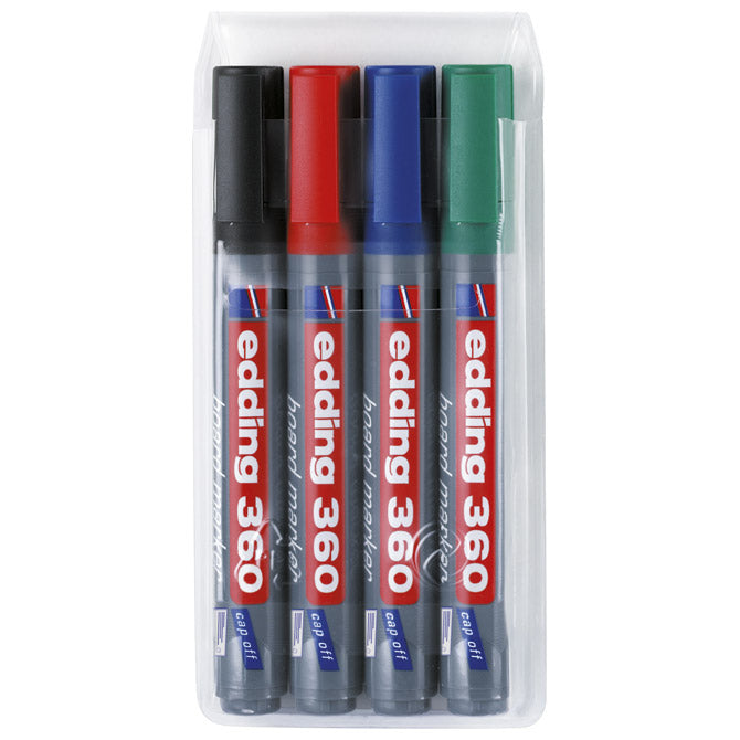 MARKER ZA BELO TABLO 1,5-3MM EDDING 360/4 S BLISTER