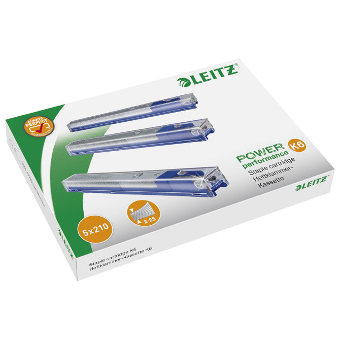 Spajalice strojne u kazeti k 8 od 26-40 listova pk5 leitz 55920000 žute