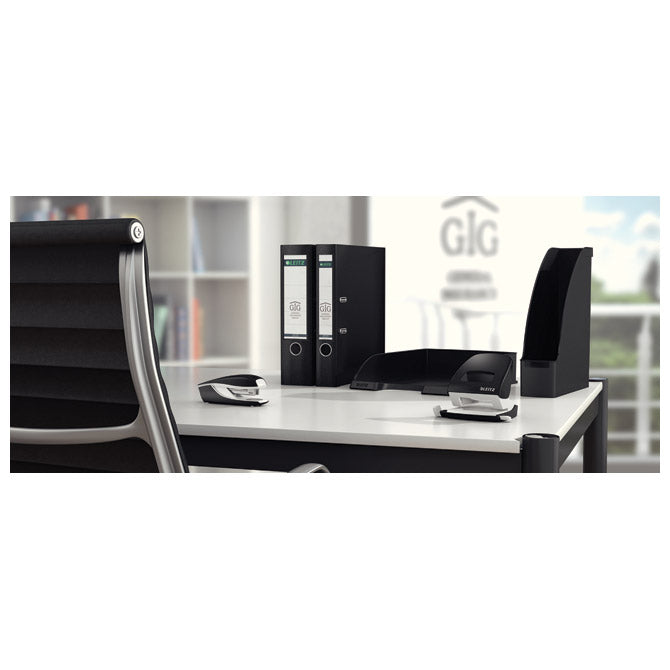 Registrator a4 široki samostojeći 180° leitz 10105095 crni