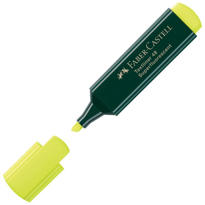 Marker 1-5mm 48 Faber-Castell 154807 rumena