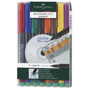 MARKER PERMANENTNI 0,4MM MULTIMARK FABER CASTELL 152309/8BOJA