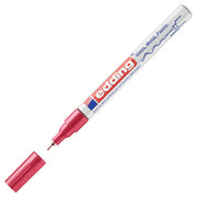 Permanentni marker lakirajoč 0,8 mm edding 780 rdeč