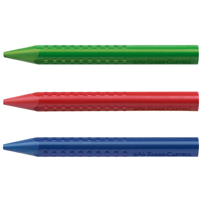 Boje voštane 12boja kartonska kutija jumbo grip 2001 faber castell 122540 blister