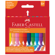 Boje voštane 12boja kartonska kutija grip 2001 faber castell 122520 blister