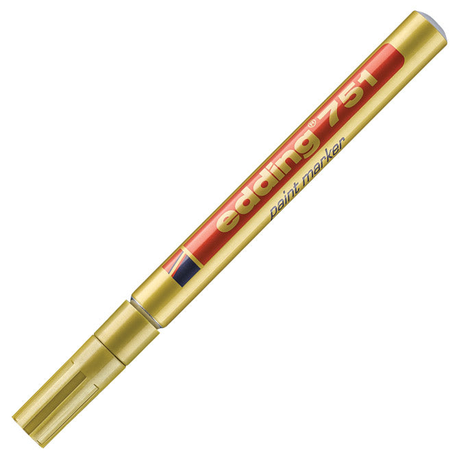 Marker trajni lakirni 1-2mm edding 751 zlati