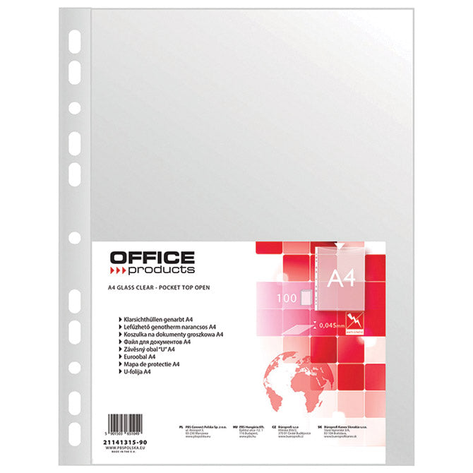 MATO VKLADNI FASCIKEL A4 45MY PP MAT PK100 DONAU 21141315-90