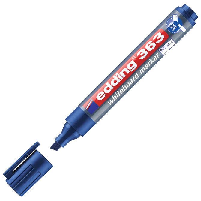 Marker za bijelu ploču 1-5mm edding 363 plavi