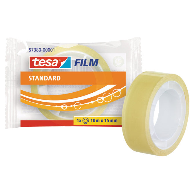 Lepilni trak 15mmm tesafilm tesa 57380 prozoren