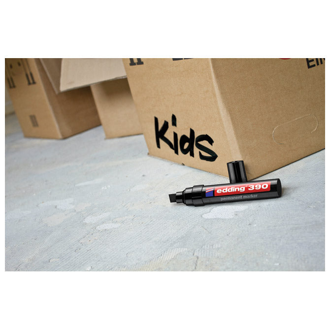 MARKER PERMANENTNI 4-12MM EDDING 390 CRNI