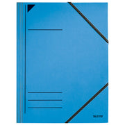 MAPA KLAPA Z ELASTIKO KARTON A4 LEITZ 39810235 MODRA
