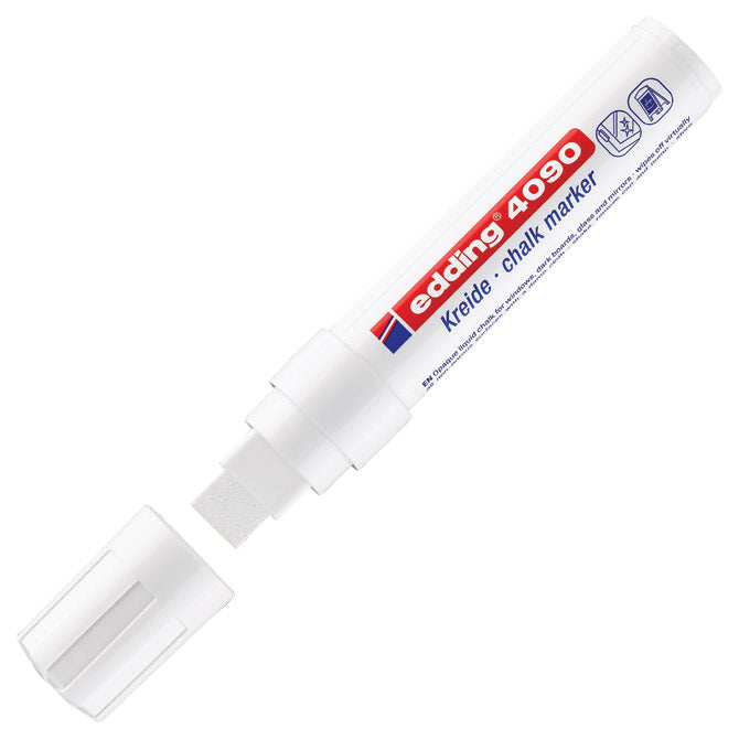 Marker-kreda za staklo 4-15mm edding 4090 bijeli