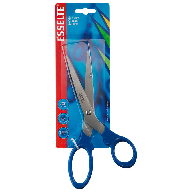 ŠKARE UREDSKE 20CM ESSELTE 82120 PLAVE BLISTER