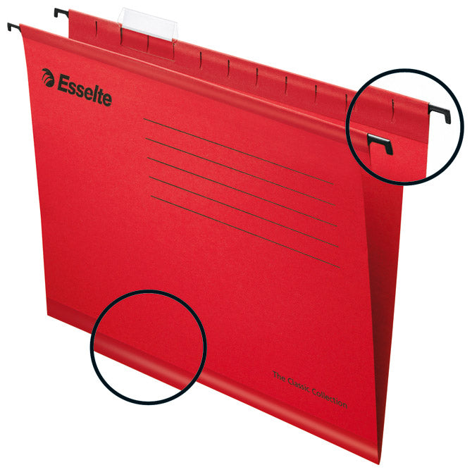 Mapa viseća 39-v a4 plus  pk25 classic fc esselte 90336 crvena