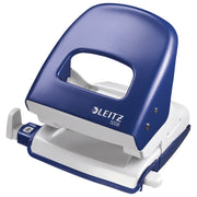 Luknjač z 2 luknjama do 30 listov leitz 50080035 moder