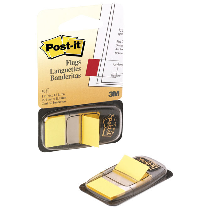ZASTAVICA 25,4X43,2MM 50L POST-IT 3M.680-5 RUMENA BLISTER