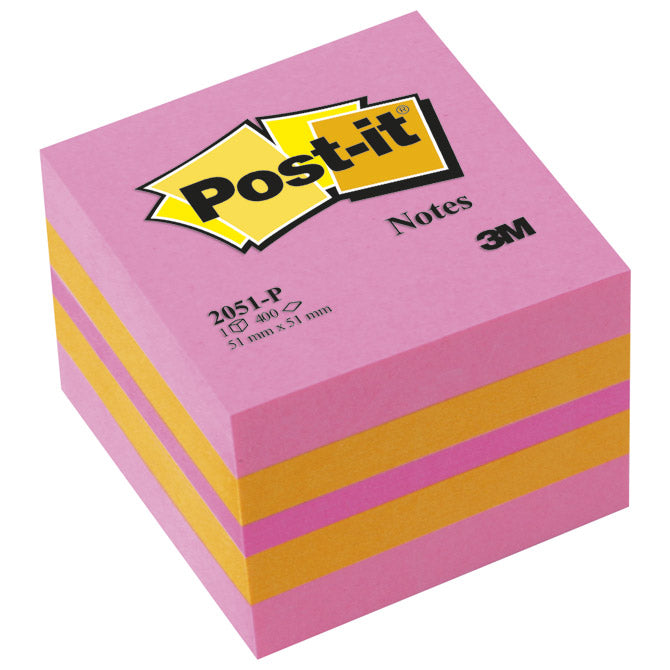 Blok samolepilen kocka 51x51mm 400l post-it 3m.2051p