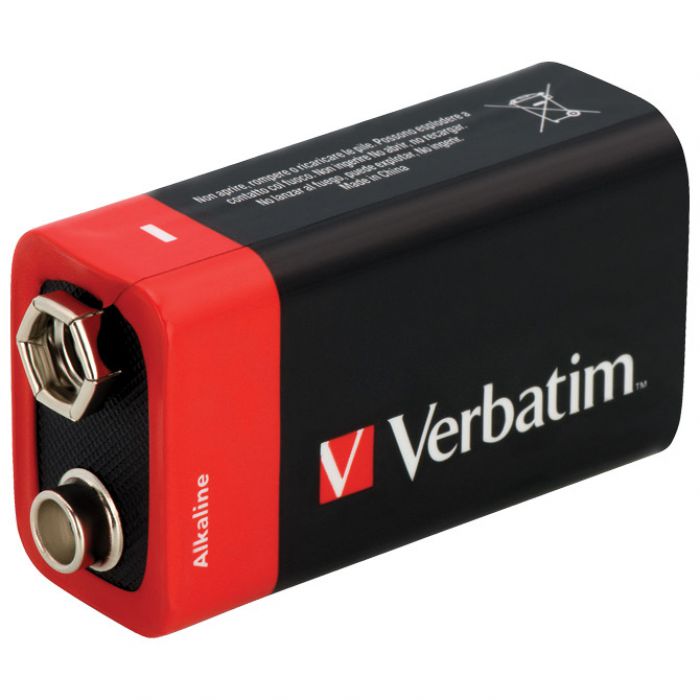 BATERIJA ALKALNA 9V VERBATIM 49924 BLISTER