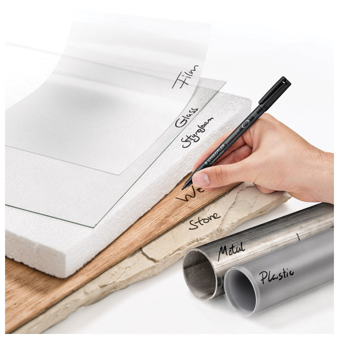 Marker permanentni 1mm lumocolor staedtler 317-3 plavi