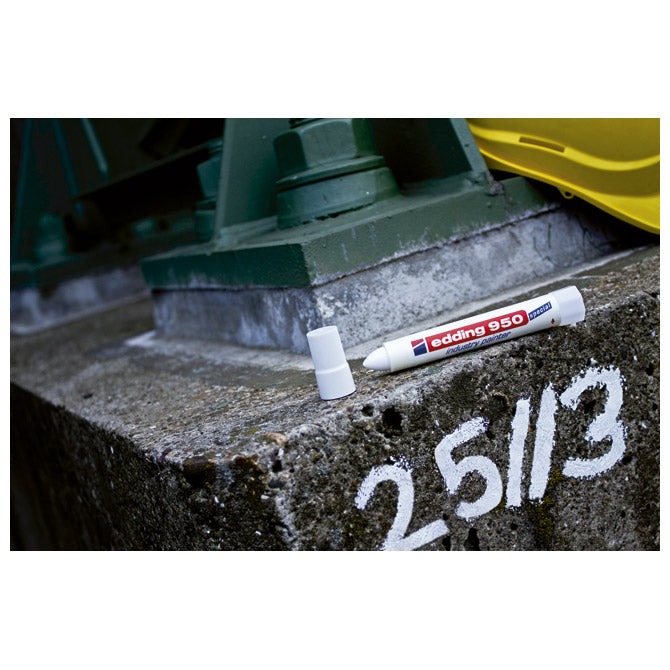 MARKER INDUSTRIJSKI PAINTER PERMANENTNI 10MM EDDING 950 BIJELI