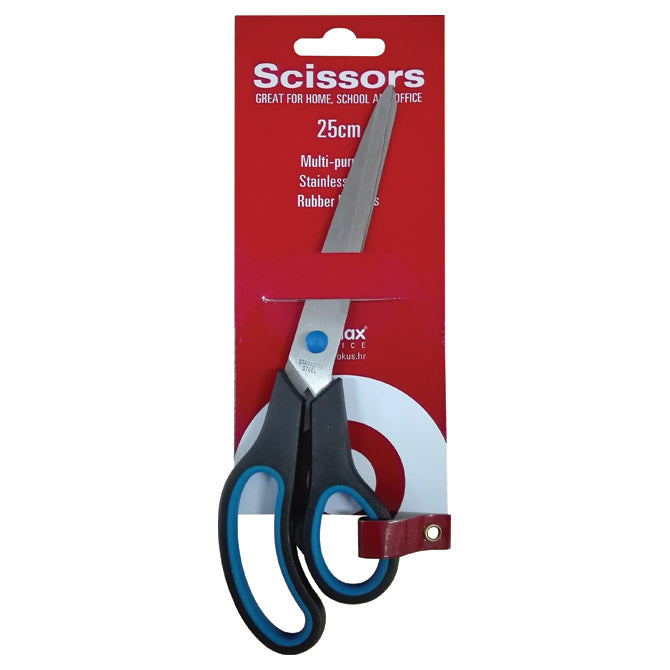 ŠKARE UREDSKE 25CM (ANATOMSKI ULOŠCI) FORNAX JD9801 BLISTER