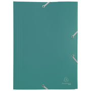 FASCIKL KLAPA S GUMICOM PP A4 EXACOMPTA 55903E ZELENI