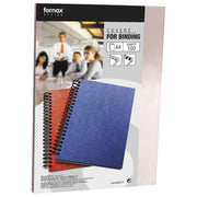 Korice za spiralni uvez 180my pvc a3 pk100 fornax prozirne