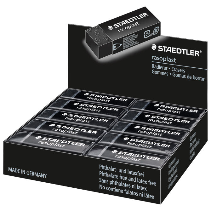 GUMICA RASOPLAST STAEDTLER 526 B20-9 CRNA-KOMAD