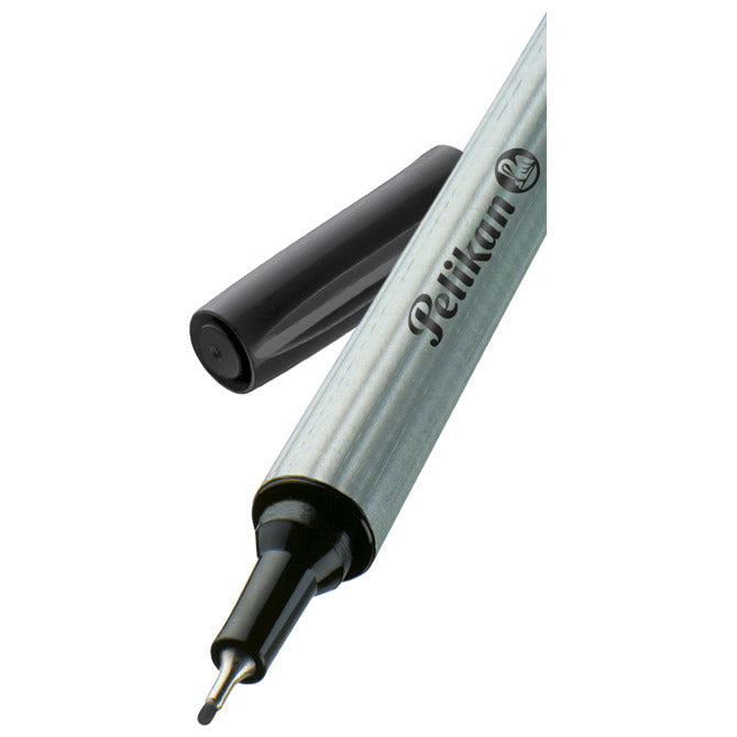 Flomaster fineliner 0,4mm 96f pelikan 943241 črn