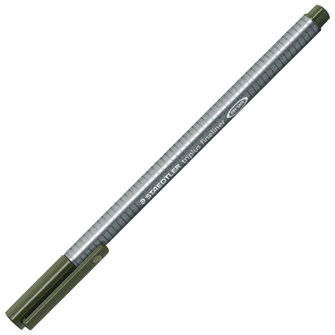FLOMASTER FINELINER 0,3MM TRIPLUS STAEDTLER 334-57 MASLINASTO ZELENI