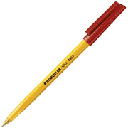 Kemični svinčnik stick staedtler 430 f-2 rdeča