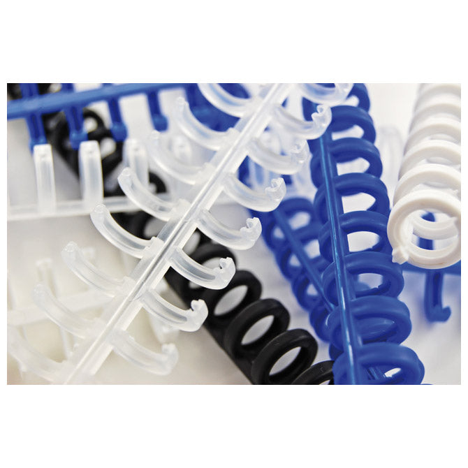 SPIRALA PLASTIČNA KLIK FI-12MM PK50 GBC 388064E CRNA!!
