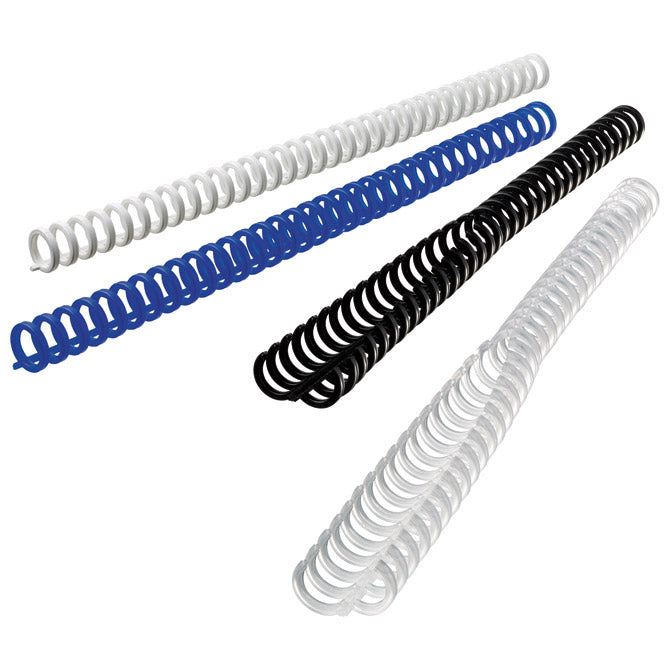 PLASTIČNA SPIRALA KLIK FI- 8MM PK50 GBC 388002E BELA