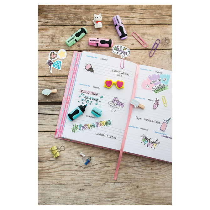 SIGNIR MINI 1-3MM PK100 EDDING PASTEL MIX