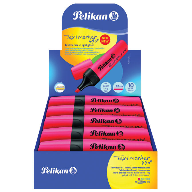 Označevalec 2-5mm 490 pelikan 814126 rdeč