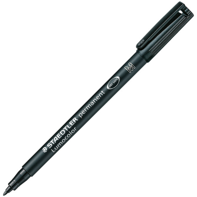 Marker permanentni 1mm lumocolor staedtler 317-9 bkda crni blister