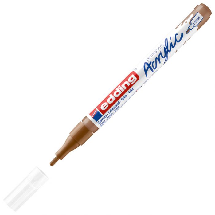 MARKER AKRILNI 1-2 MM EDDING 5300919 SVIJETLOSMEĐI