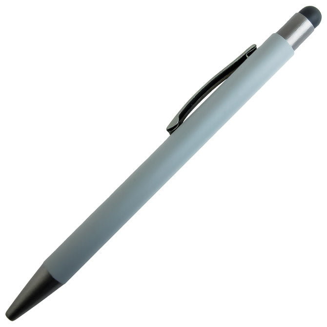 Kemični kovinski gumiran svinčnik plus touch pen yfa 2665c bergen sha.sivo/antracit