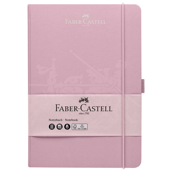 NOTES 14,5X21CM KARO 96L 100G S GUMICOM FABER CASTELL 100 278 26 ROZI