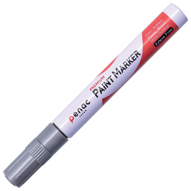 Marker permanentni lakirajoči 2-4mm penac srebrni