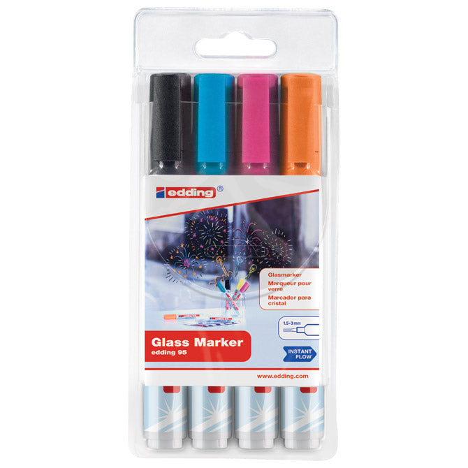 Marker za steklo 1,5-3mm edding 95/4 blister