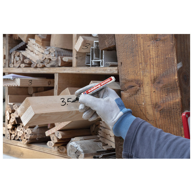 Marker permanentni 1,5-3mm okrugli vrh edding 3000 crni