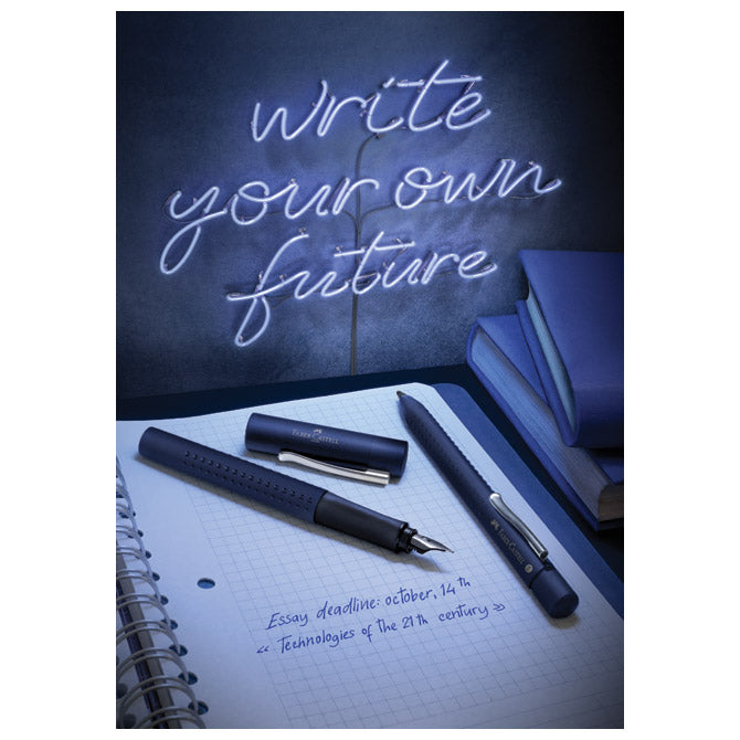 NALIVPERO GRIP 2011 (F) CLASSIC FABER CASTELL 140806 TAMNO PLAVO