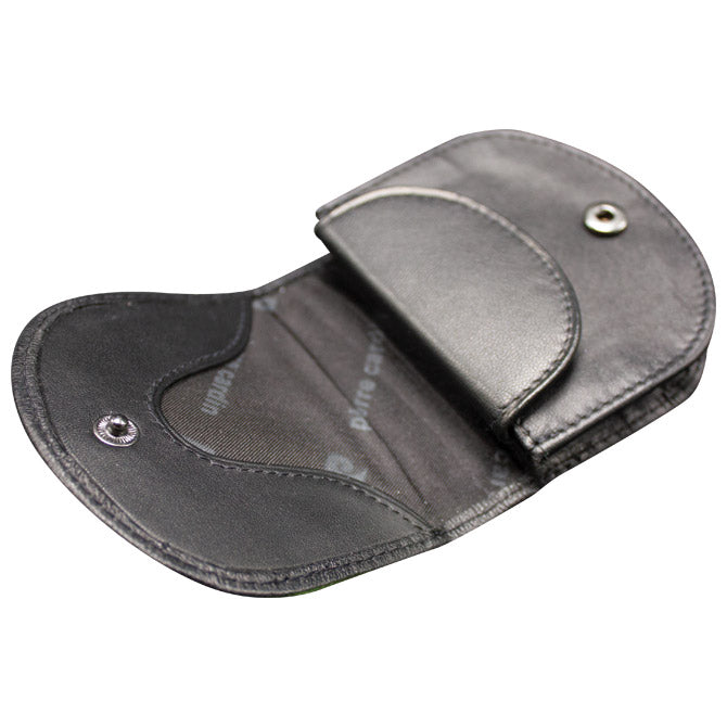 USNJENA DENARNICA ZA DROBIŽ UNISEX PIERRE CARDIN (PODKVE) 18 TILAK77 ČRNA-EOL!!