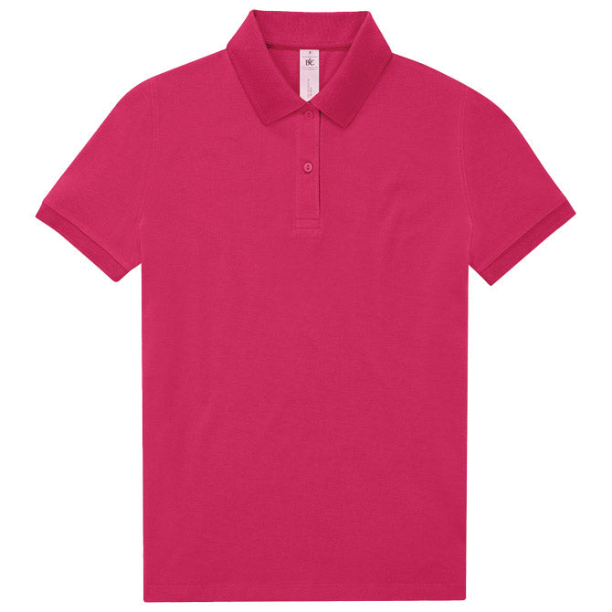 MAJICA KRATKI ROKAVI B&C MYPOLO180 WOMEN 180G ROZA XS