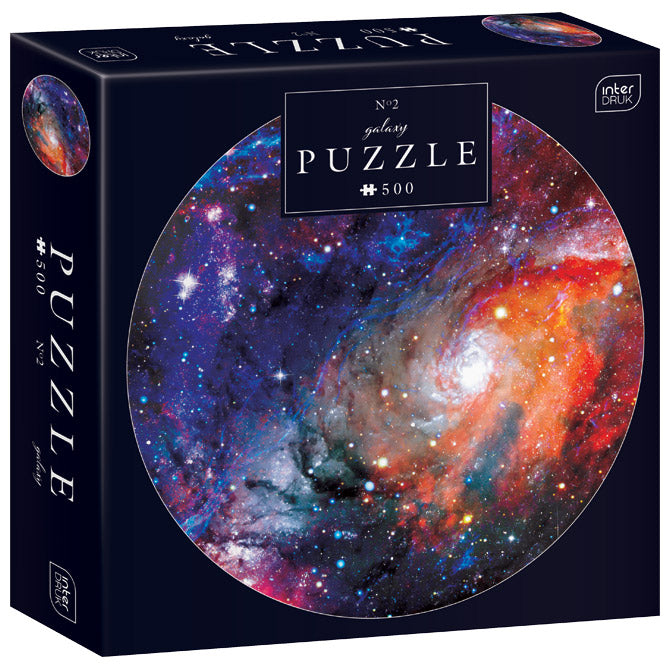 PUZZLE 500 KOM OKRUGLE GALAXY 1 INTERDRUK