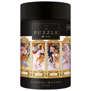 PUZZLE 1000 KOM TUBA ART.1 ALFONS MUCHA "FOUR SEASONS" INTERDRUK